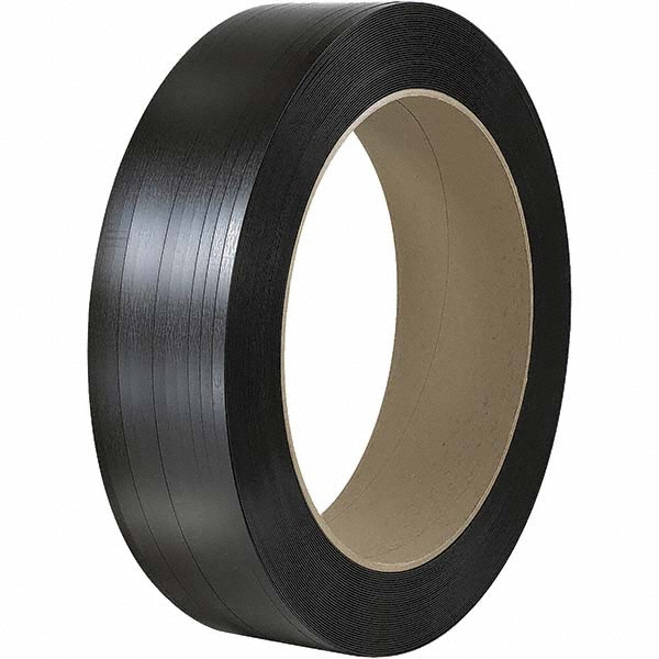 Value Collection Polyester Strapping 1/2" Wide, 3,250' Long, 0.028" Thick, Coil Case