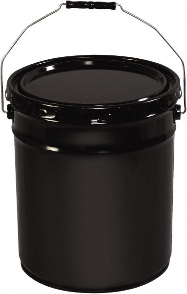 5 gallon metal bucket with lid