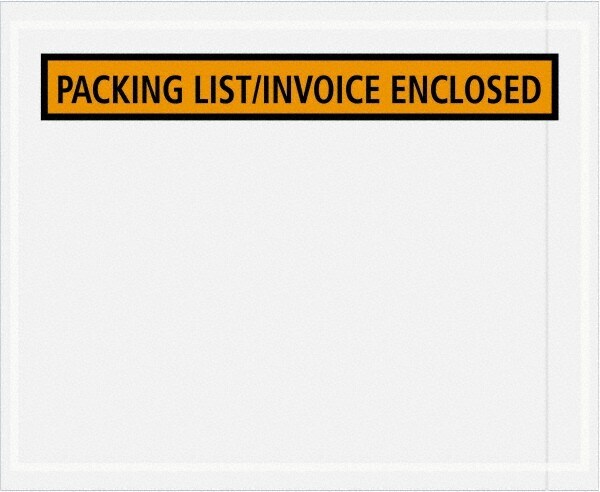 Packing Slip Envelope: Packing List/Invoice Enclosed, 1,000 Pc