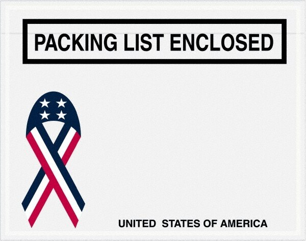 Packing Slip Envelope: Packing List Enclosed, 1,000 Pc