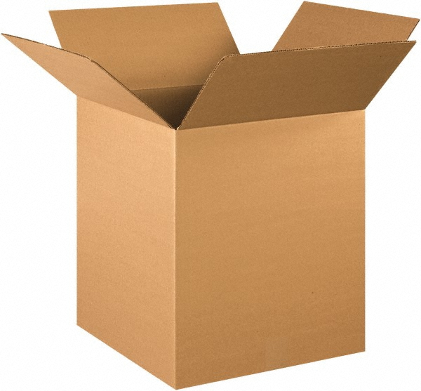 Made in USA Corrugated Shipping Box 16" Long, 16" Wide, 19" High