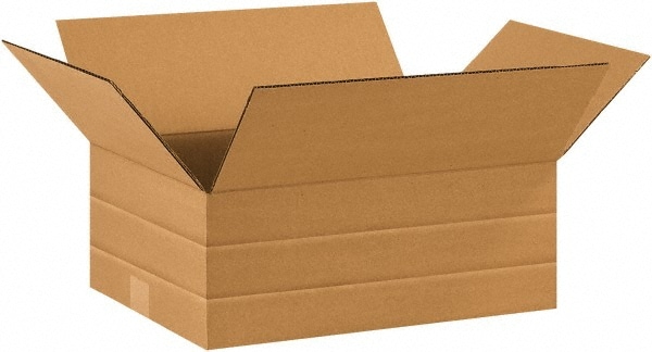 Made in USA - Multi-Depth Shipping Box: 16