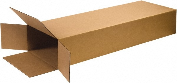 Isolated Large Long Cardboard Box Stock Image Image Of Closeup