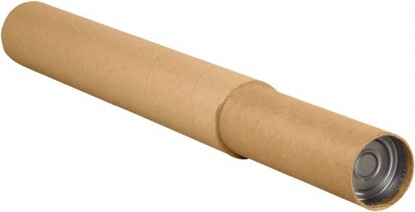 Mailing Tubes with Caps - Premium Kraft Cardboard Tubes for