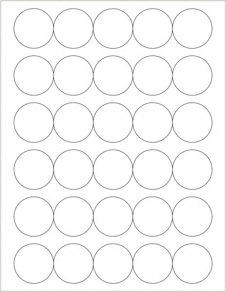 Tape Logic Pack of (3000), 1-1/2" x 1-1/2" White Paper Laser Labels - For Laser Printers | Part #LL143