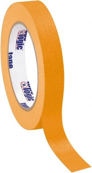 MSC 2 Wide x 60 Yd Long Orange Crepe Paper Masking Tape 4.9 mil