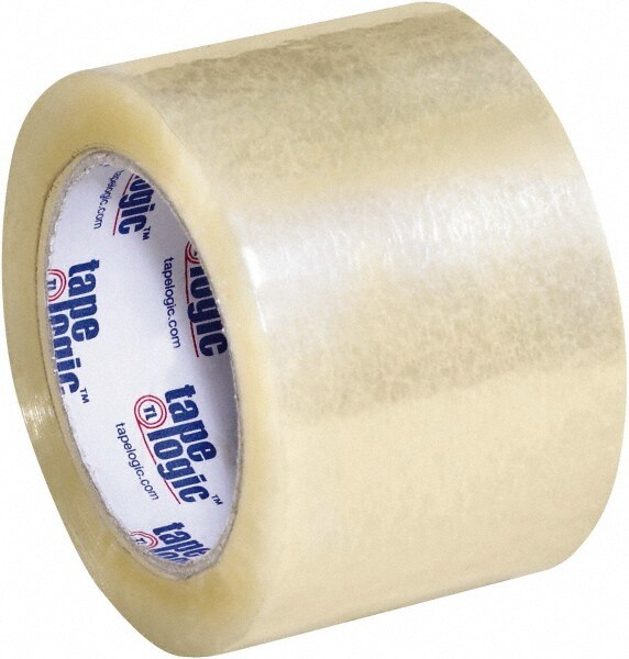 Packing Tape: 3" Wide, Clear, Acrylic Adhesive