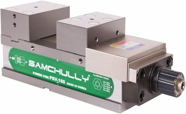 Samchully - Machine Vise: Single-Station, 160 mm Jaw Opening