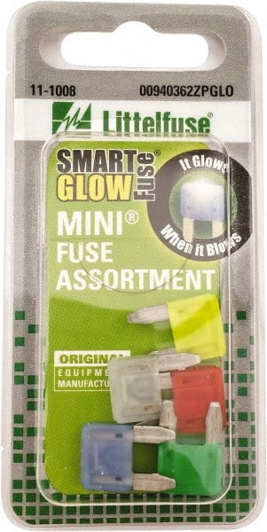 Fuse Service Kits; Compatible Fuse Class: Miniature ; Includes: (1)Each: MINI 10A, 15A, 20A, 25A, 30A Fuses
