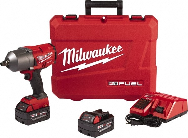 Milwaukee Tool 2766-22 Cordless Impact Wrench: 18V, 1/2" Drive, 0 to 2,400 BPM, 1,800 RPM Image