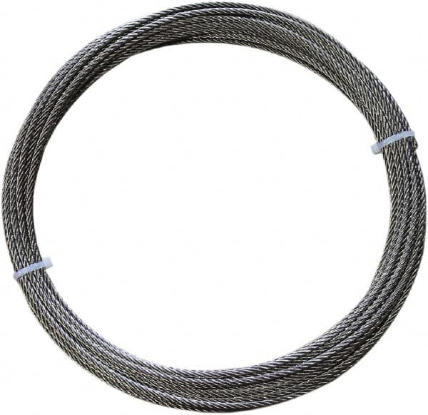 Galvanized Steel Cable 1/16-100 Foot Roll 