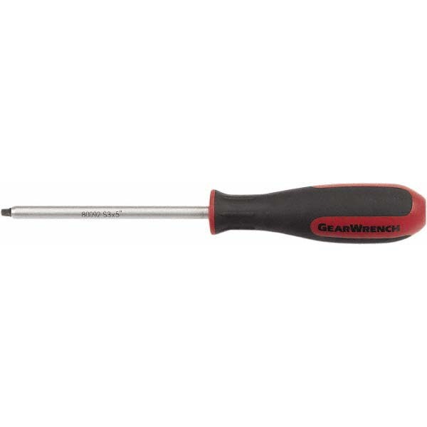 #3 Square Point, 5" Blade Length Square Recess Screwdriver