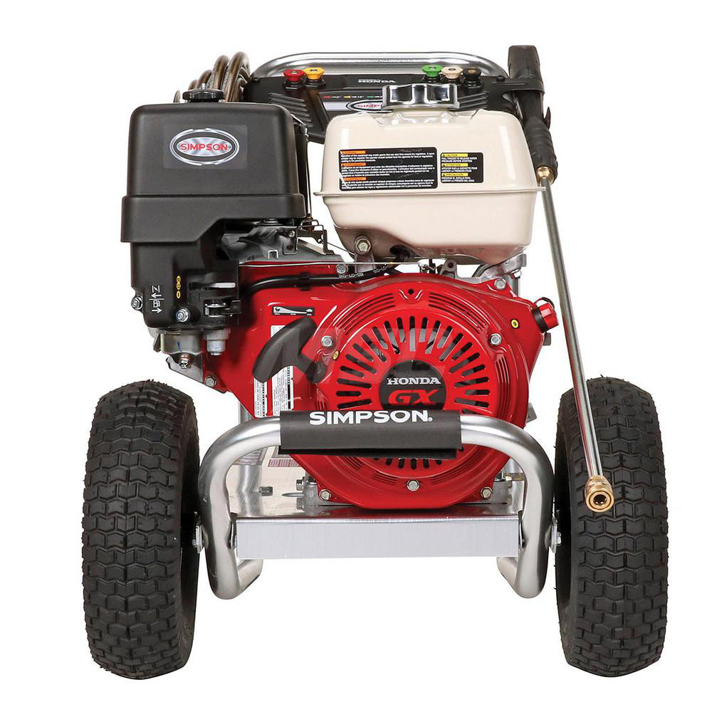 Simpson Pressure Washer 4,200 psi, 4 GPM, Gas, Cold Water MSC Direct