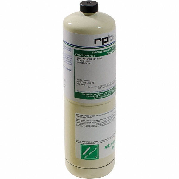 RPB Calibration Zero Gas Use with GX4 Gas Monitor MSC Direct