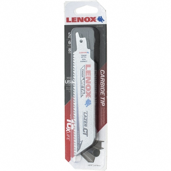 Lenox 2014223 Reciprocating Saw Blade: Bi-Metal 