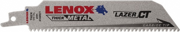 Photos - Chain / Reciprocating Saw Blade Lenox ® Lazer™ Reciprocating Saw Blade: Bi-Metal - Tapered, Tang Shank | Part #2014220 2014220 