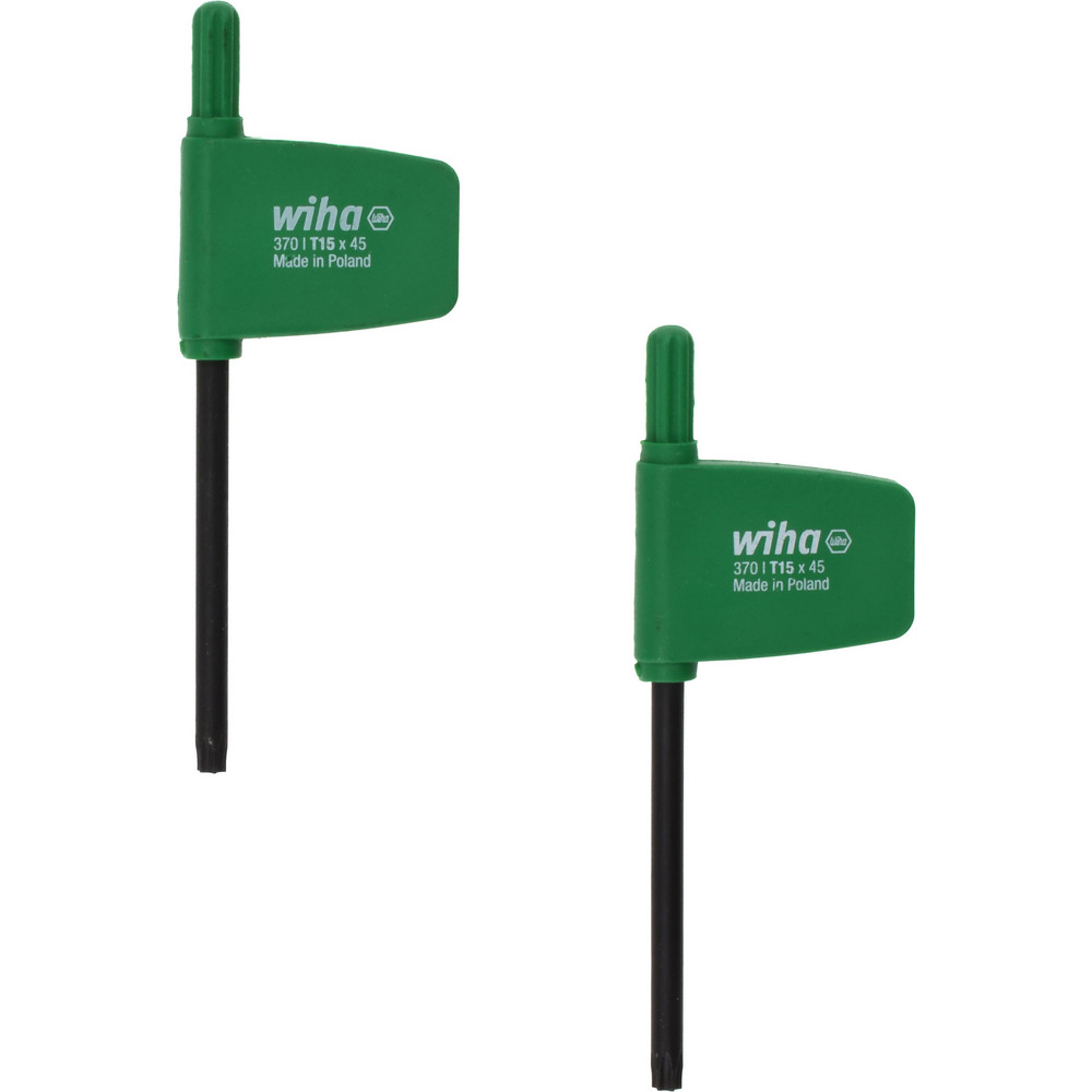 Torx Key: Flag Handle, T15, 3.1" OAL