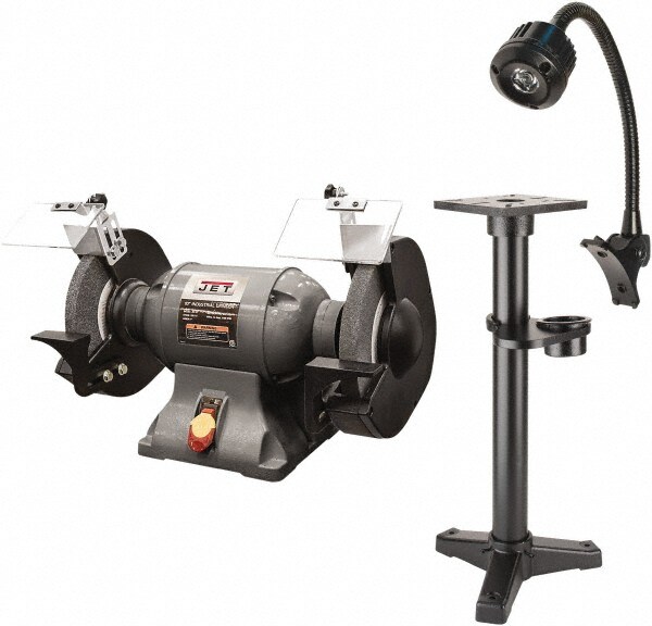 Grinder: 10" Wheel Dia, 115V, 1 Phase