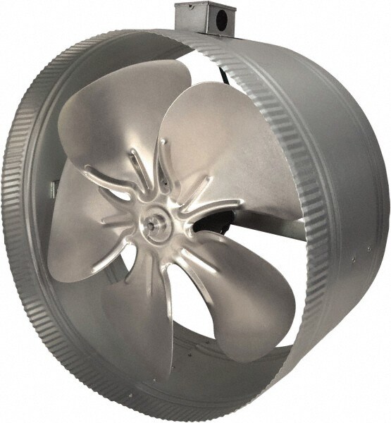 16" Diam, 1.57 Amp, 120 Volt Duct Fan