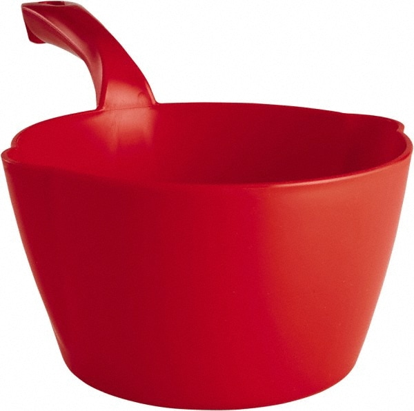 Remco - 64 oz Red Polypropylene Round Bottom Scoop | MSC Direct