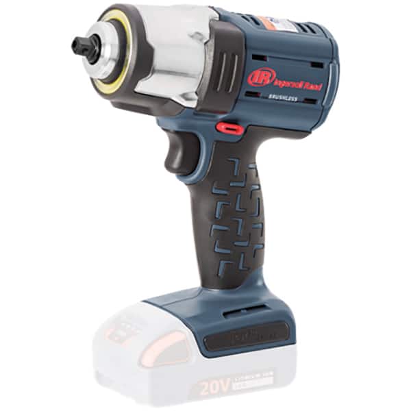 Cordless Impact Wrench: 20V, 3/8" Drive, 0 to 3,0 BPM, 2,100 RPM
