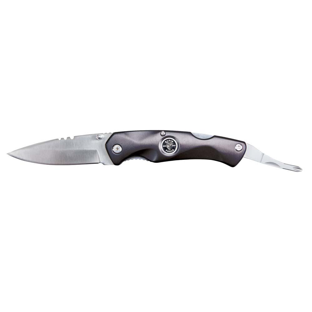 85.7" Blade, Straight Drop Point Folding Knife