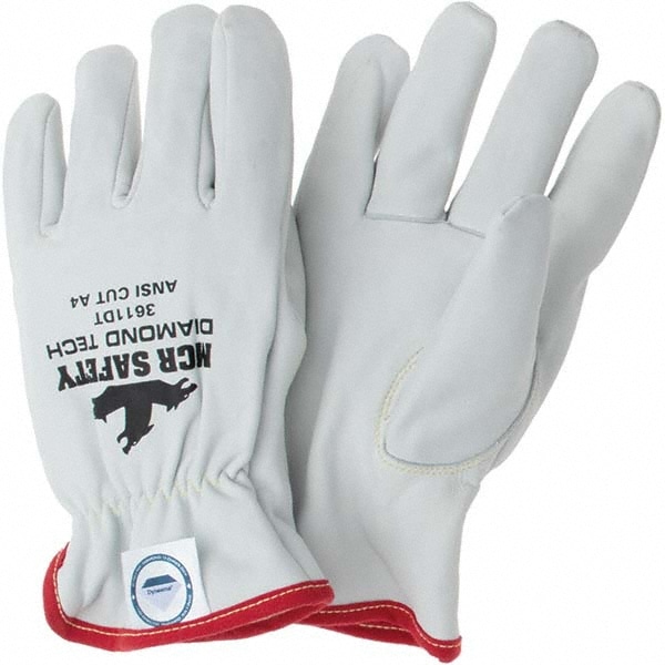 MCR SAFETY 3611DTXXL Cut & Puncture-Resistant Gloves: 2X-Large, ANSI Cut A4, ANSI Puncture 3, Dyneema Diamond Lined Image