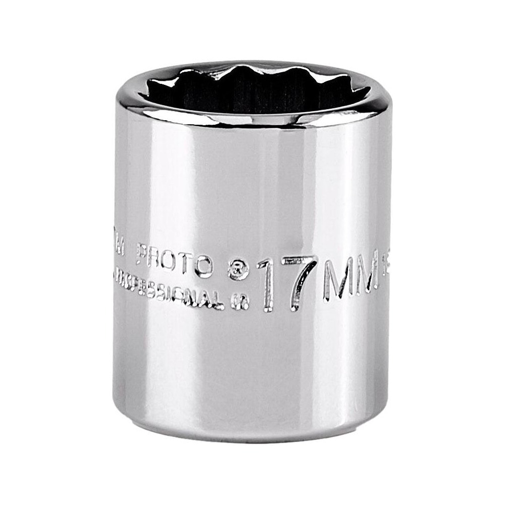 Hand Socket: 17 mm Socket, 12-Point
