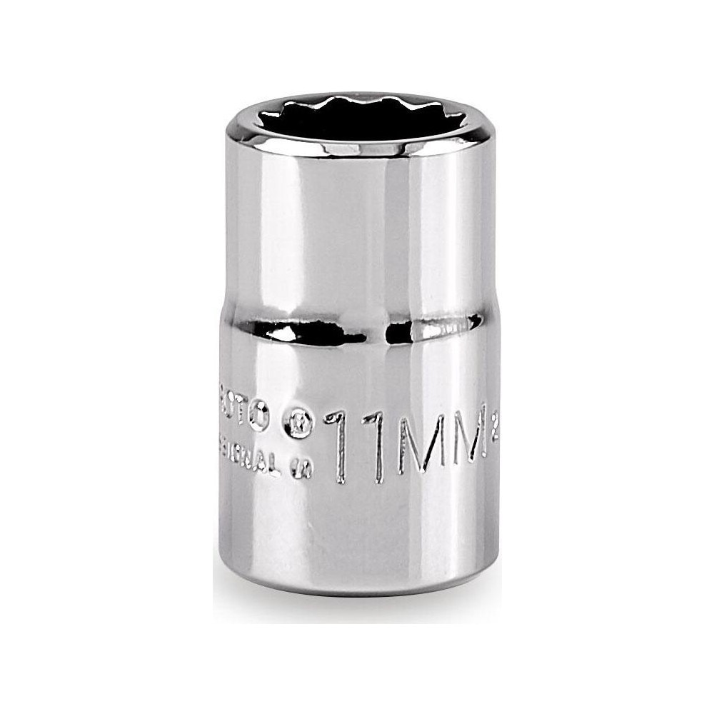 Hand Socket: 11 mm Socket, 12-Point