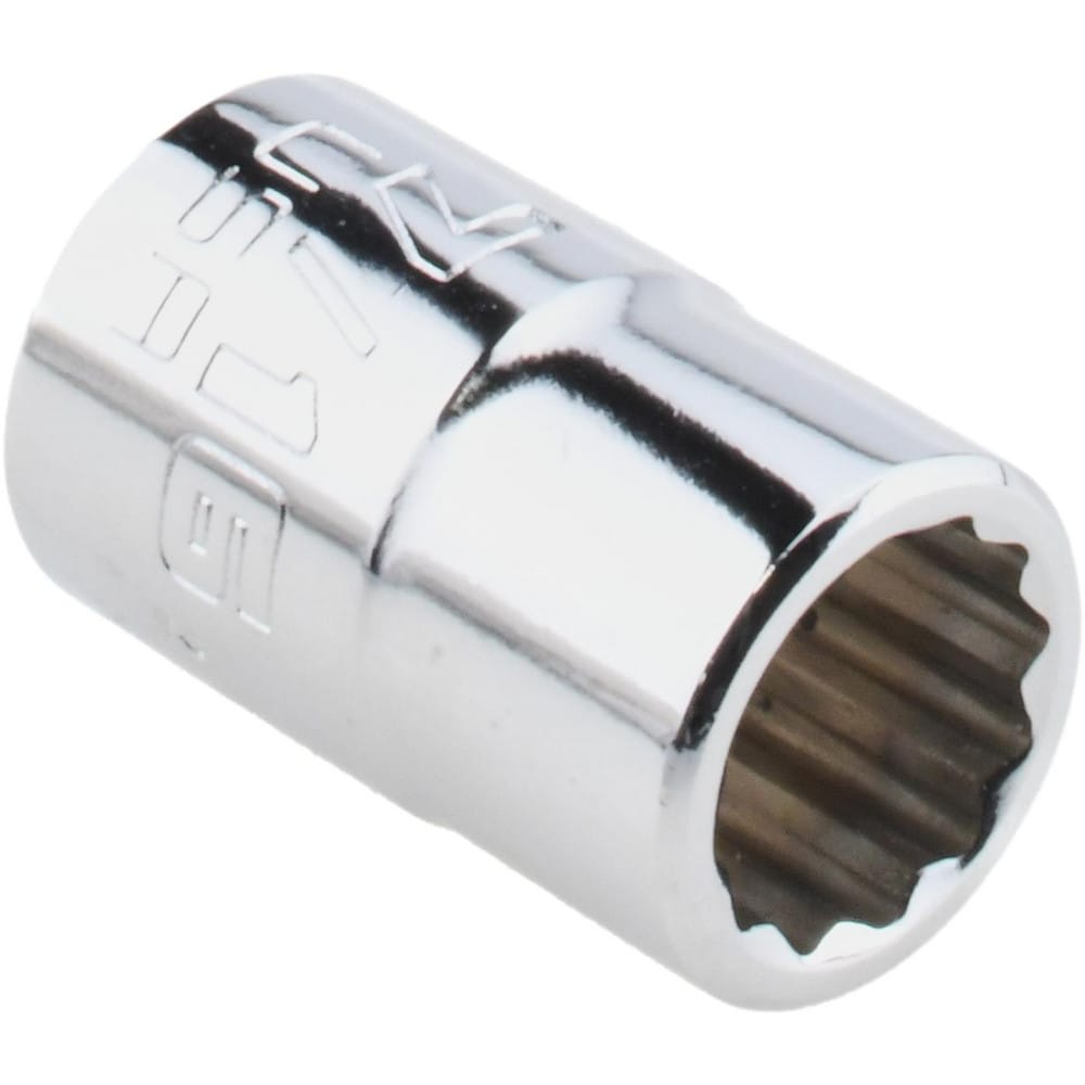Hand Socket: 7/16" Socket, 12-Point