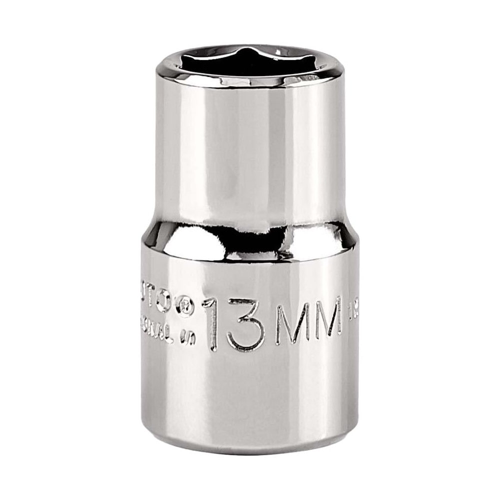 Hand Socket: 13 mm Socket, 6-Point