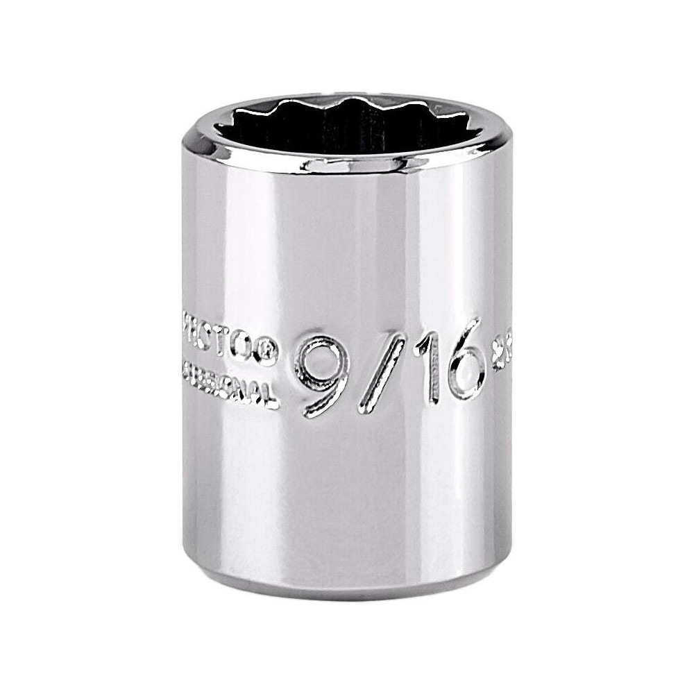 Hand Socket: 9/16" Socket, 12-Point