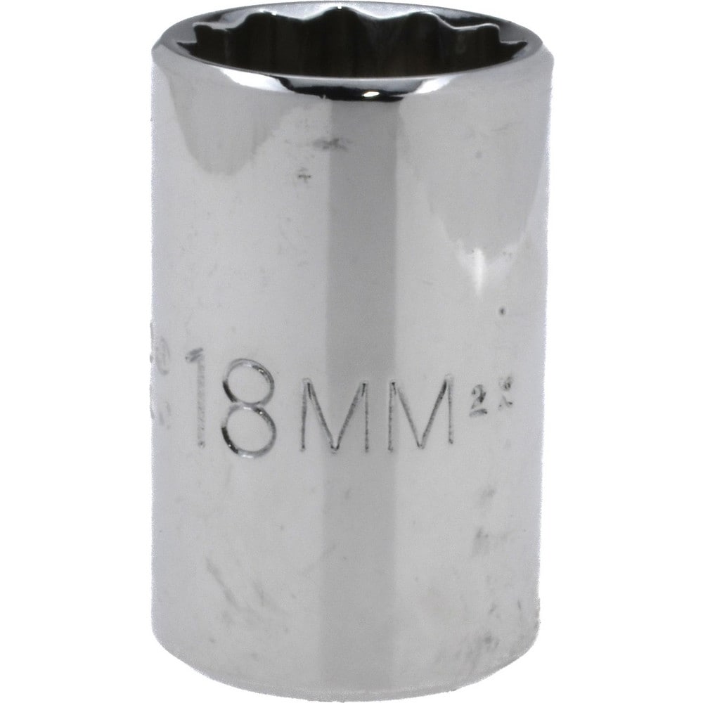 Hand Socket: 18 mm Socket, 12-Point