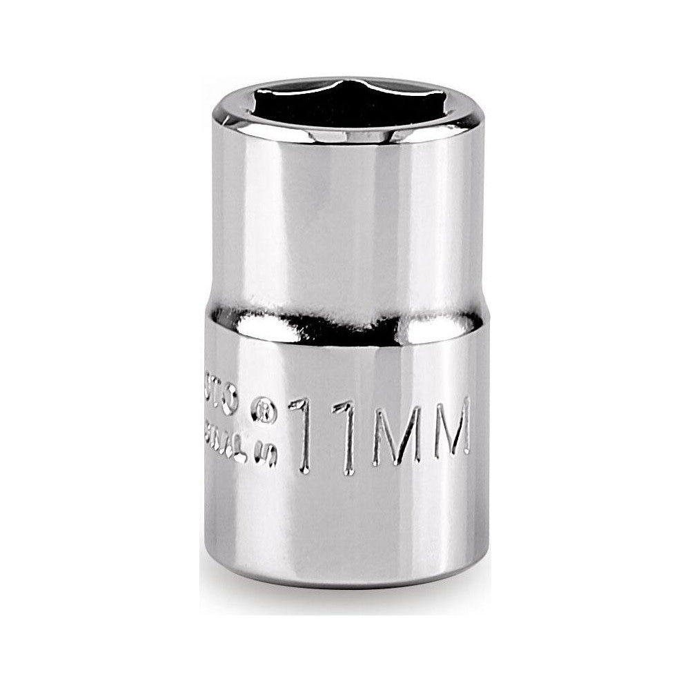 Hand Socket: 11 mm Socket, 6-Point