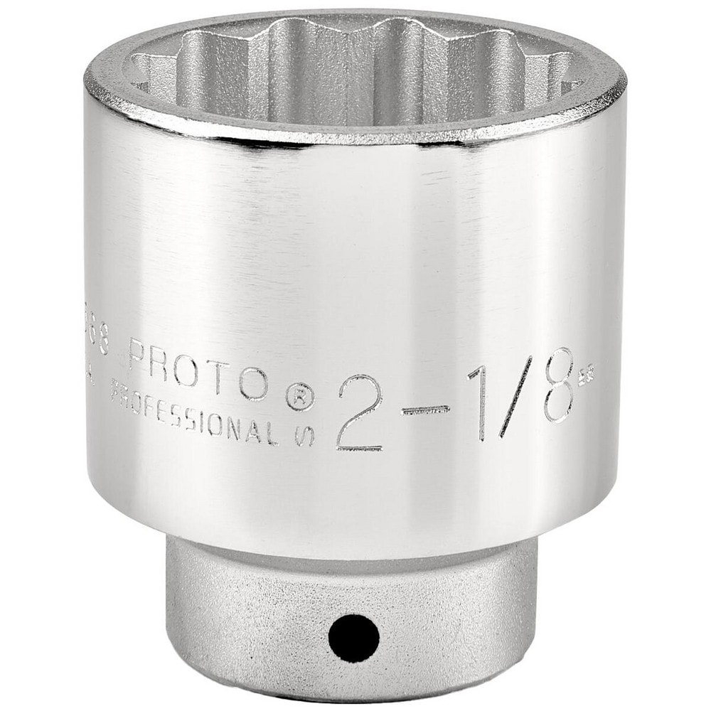 Hand Socket: 2-1/8" Socket, 12-Point