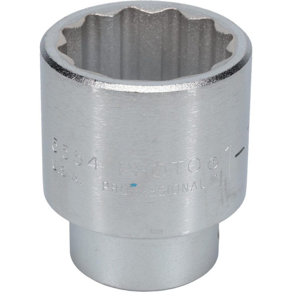 Hand Socket: 1-11/16" Socket, 12-Point