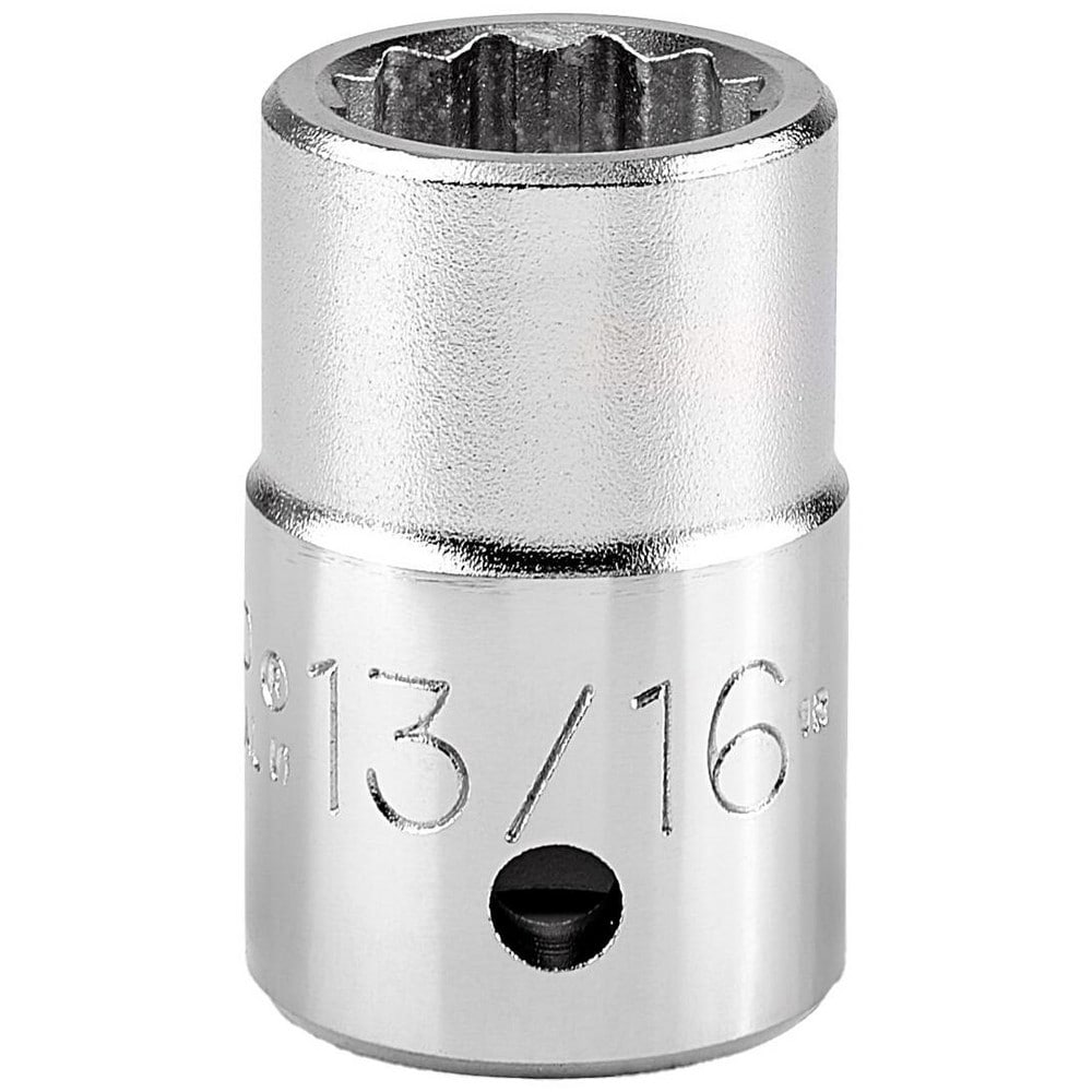 Hand Socket: 13/16" Socket, 12-Point