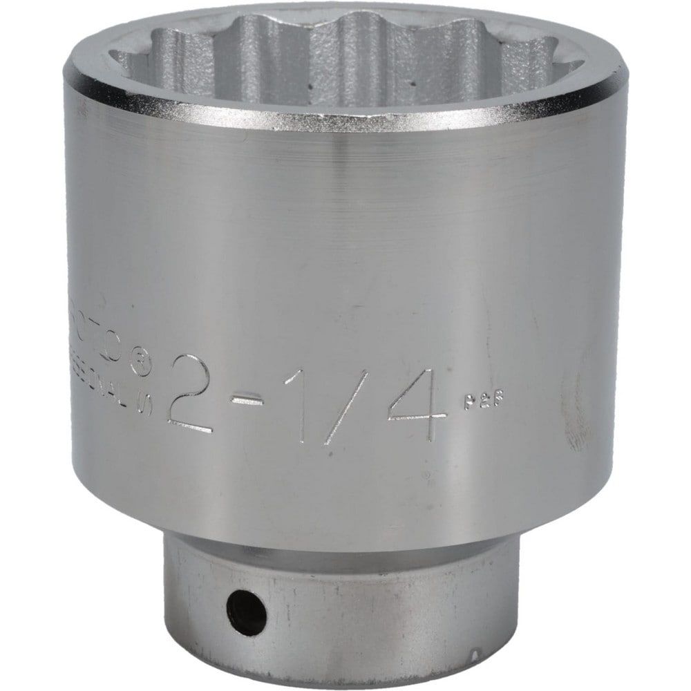 Hand Socket: 2-1/4" Socket, 12-Point