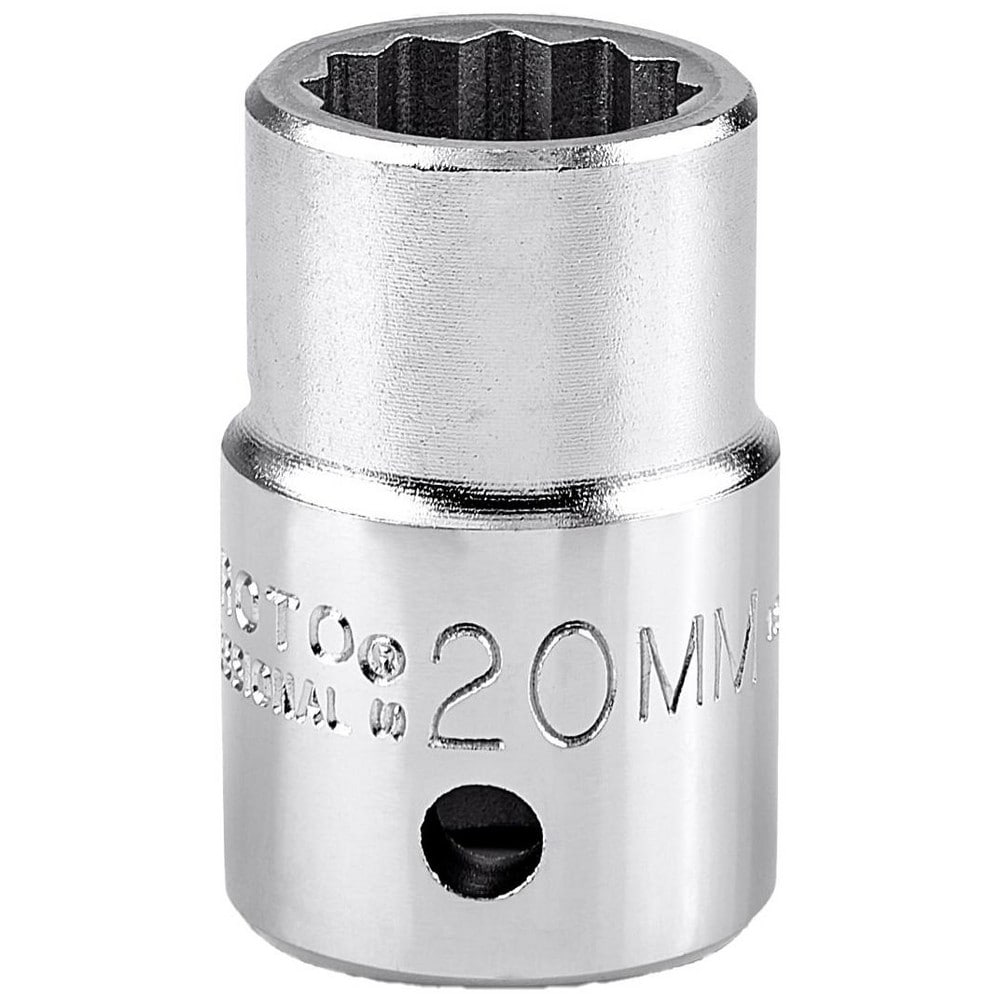 Hand Socket: 20 mm Socket, 12-Point