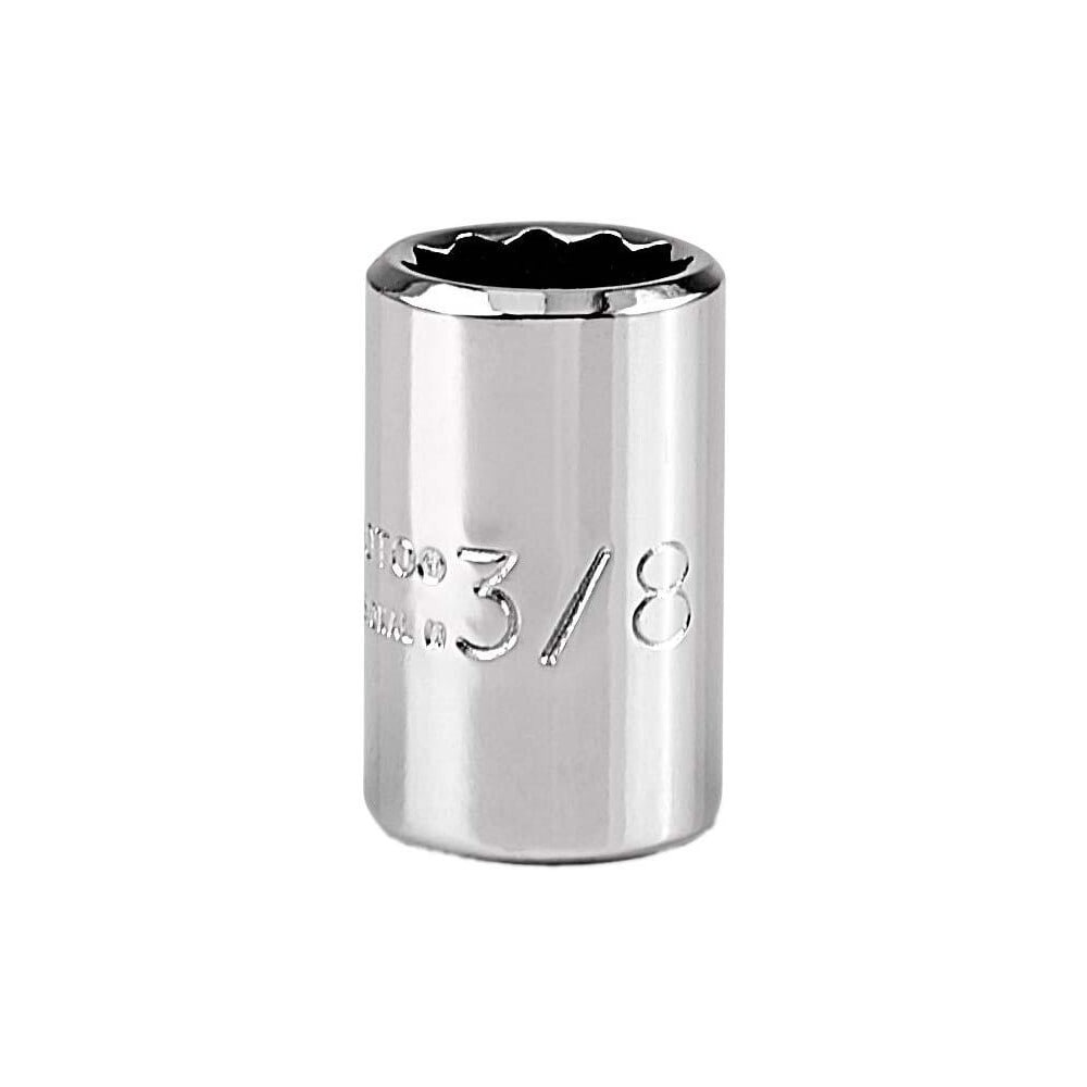 Hand Socket: 3/8" Socket, 12-Point