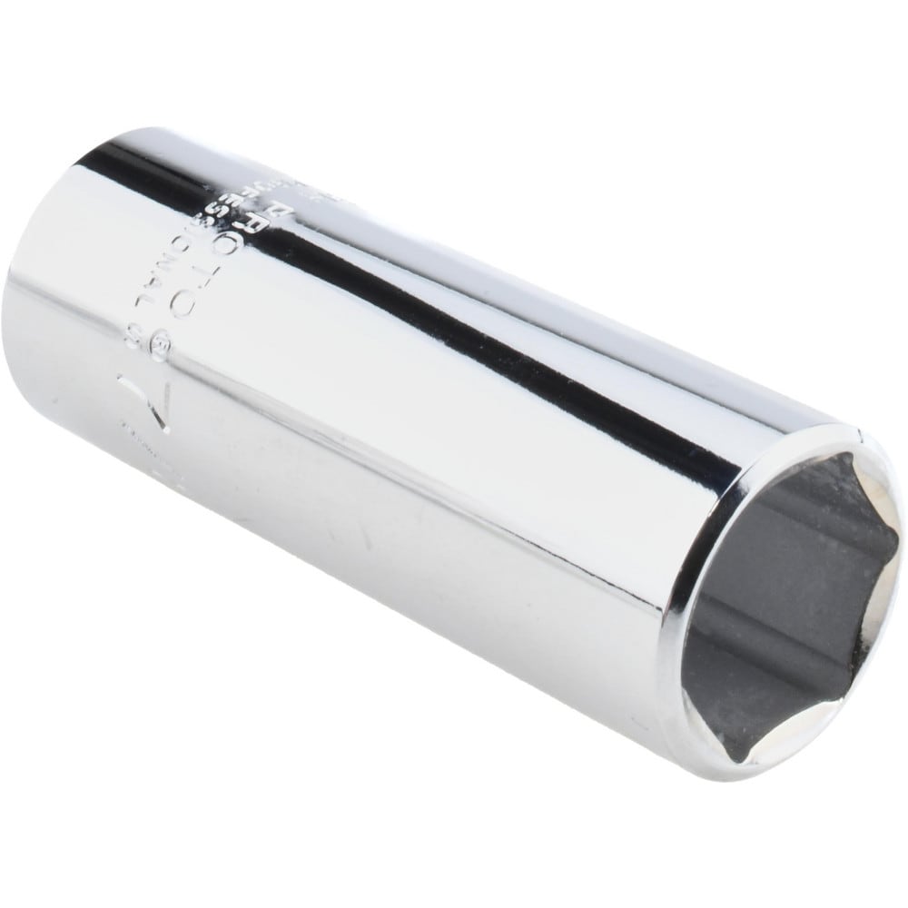 Deep Hand Socket: 7/8" Socket, 6-Point