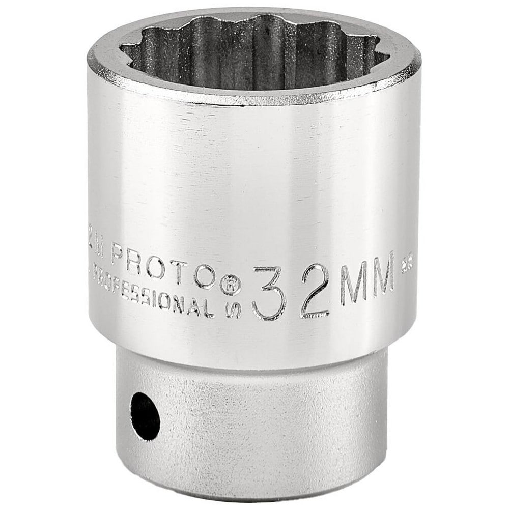 Hand Socket: 32 mm Socket, 12-Point