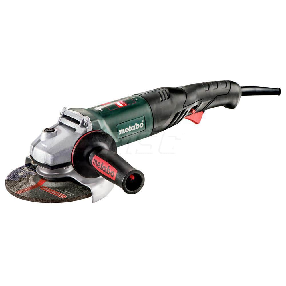 Metabo 601242420 Corded Angle Grinder: 6" Wheel Dia, 9,600 RPM, 5/8-11 Spindle 