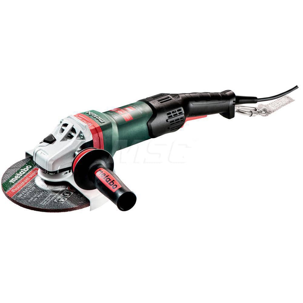 Metabo 601096420 Corded Angle Grinder: 7" Wheel Dia, 8,200 RPM, 5/8-11 Spindle 