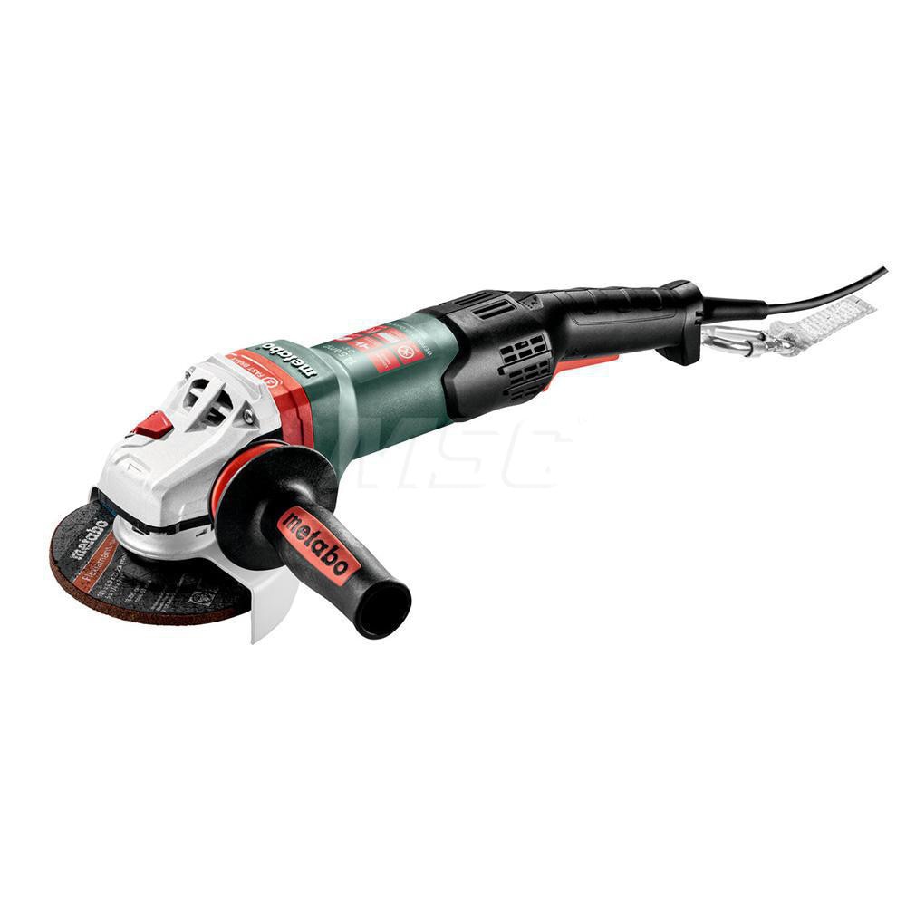 Metabo 600605420 Corded Angle Grinder: 5" Wheel Dia, 10,000 RPM, 5/8-11 Spindle 