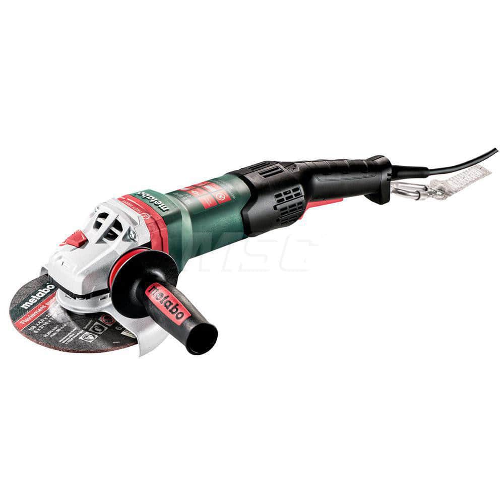 Metabo 600606420 Corded Angle Grinder: 6" Wheel Dia, 9,600 RPM, 5/8-11 Spindle 