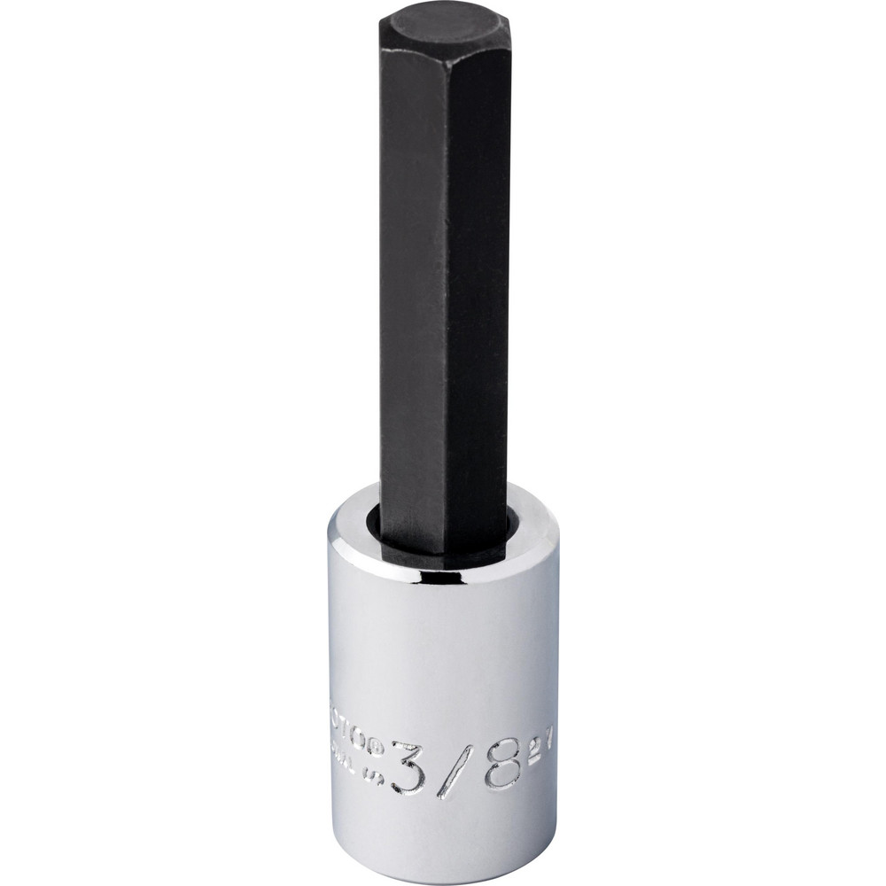 Hand Hex Bit Socket: 3/8" Drive, 3/8" Hex