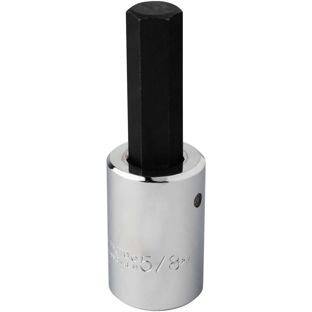 Hand Hex Bit Socket: 1/2" Drive, 5/8" Hex