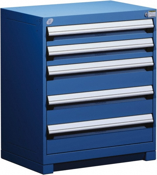 Blue 32 Inch Storage Cabinet Mscdirect Com