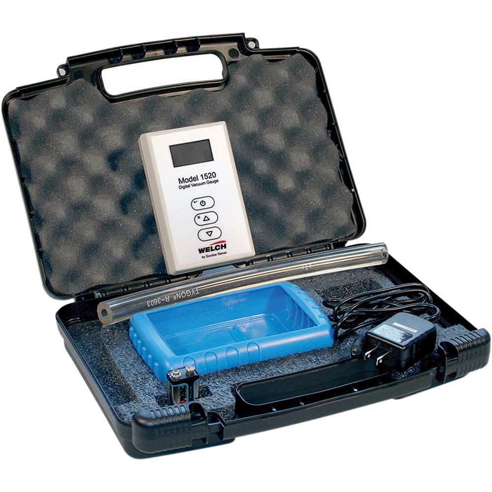 Welch Air Compressor Vacuum Gauge Kit Use with 1520 MSC Direct